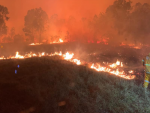 Fotografía de los incendios que arrasan en Australia.