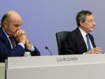 Guindos y Draghi, Luis y Mario.