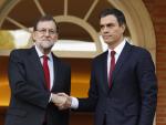 Rajoy no hizo ninguna oferta a Sánchez tras su 'no' rotundo a apoyar la investidura de un Gobierno del PP