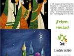 Felicitación navideña de Vox en Cádiz