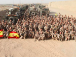 Soldados españoles destinados en Líbano.