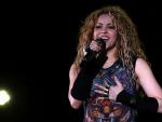La cantante colombiana Shakira en el Cedars International Festival, el 13 de julio de 2018. EFE / EPA / NABIL MOUNZER