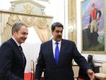 Zapatero y Nicolás Maduro