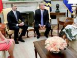 Reyes de España visita a Donald Trump