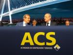 Florentino Pérez y Fernández Verdes en la junta de accionistas de ACS