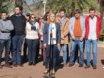 La secretaria general del PP vasco, Amaya Fernández, en un acto público