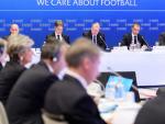Reunión de los dirigentes del fútbol europeo en Ámsterdam. /UEFA