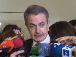 Zapatero En Declaracion En El Homenaje A Carme Chacón