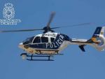El helicóptero de la Policía Nacional incorpora una videocámara para prevenir la delincuencia