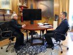 El Rey se reúne con el Ministro de Universidades, Manuel Castells