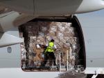 Llega el decimocuarto avión con 50,8 toneladas de material sanitario adquirido por la Comunidad Valenciana