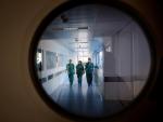 Enfermeras en un hospital de Logroño durante la pandemia