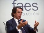 El expresidente del gobierno José María Aznar