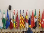 Banderas autonomías, CCAA, comunidades autónomas
