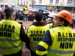 Medio millar de personas sale a la calle por la continuidad de Alcoa en Lugo