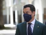 Moreno propondrá el lunes al comité técnico-médico que sea obligatorio el uso de la mascarilla en Andalucía