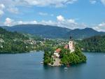 Fotografía de Bled (Eslovenia), una de las ciudades más baratas para disfrutar de la jubilación.