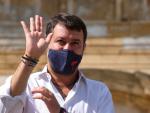 El líder de la ultraderechista Liga, Matteo Salvini