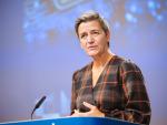 la vicepresidenta de la Comisión Europea responsable de Competencia, Margrethe Vestager