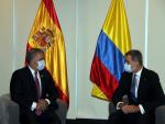 Iván Duque se reúne con el rey Felipe VI de España en Bolivia
