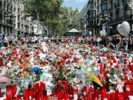 Conmemoración del atentado en Las Ramblas de Barcelona