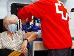 Campaña de vacunación de la gripe de Cruz Roja