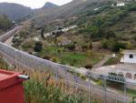 Nuevo vallado de la frontera de Ceuta