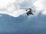 helicóptero francia Alpes