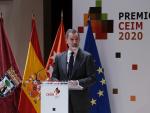 El rey Felipe VI en los Premios Empresariales 2020 de la Confederación Empresarial de Madrid-CEOE (CEIM).