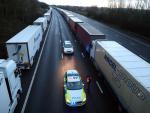Frontera Reino Unido camiones