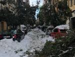 Daños en Madrid por el temporal Filomena