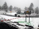 Carreteras cortadas por nieve