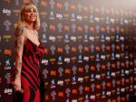 La actriz Daniela Santiago a su llegada a la alfombra roja de los Goya 2021