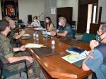 Reunión centro coordinación Melilla