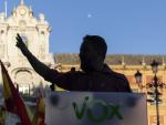 El presidente nacional de Vox, Santiago Abascal