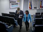 El ministro de Cultura y Deporte, José Manuel Rodríguez Uribes y la ministra de Sanidad, Carolina Darias