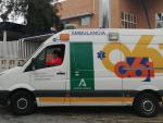 Una ambulancia de EPES.