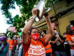 Manifestación del Sindicato de Inquilinos en Madrid