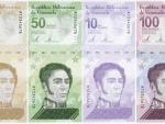 Nuevos billetes luego de la reconversión monetaria en Venezuela.