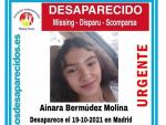 Ainara desaparecida en Madrid