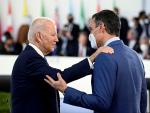 Sanchez y Biden en el G 20