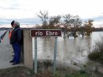 Río Ebro crecida extraordinaria
