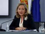 La vicepresidenta primera del Gobierno y ministra de Asuntos Económicos y Transformación Digital, Nadia Calviño,