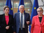 Borrell, la ministra de Exteriores de Albania y la ministra de Exteriores de Bosnia y Herzegovina