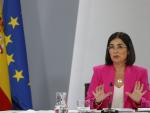 Carolina Darias en rueda de prensa posterior al Consejo de Ministros