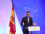 El presidente del Gobierno, Pedro Sánchez, interviene en la presentación del proyecto España 2050