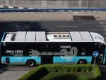 Autobús de las línea cero en Madrid.