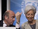 Luis de Guindos y Christine Lagarde, BCE