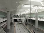 Así será la pasarela central de la estación de Atocha tras la ampliación