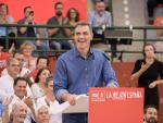 El secretario general del PSOE y presidente del Gobierno de España, Pedro Sánchez